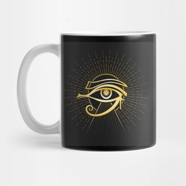 Eye of Horus Ancient Egyptian Symbol by devaleta